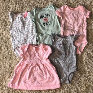 Cute baby girl clothes. Size 3 months